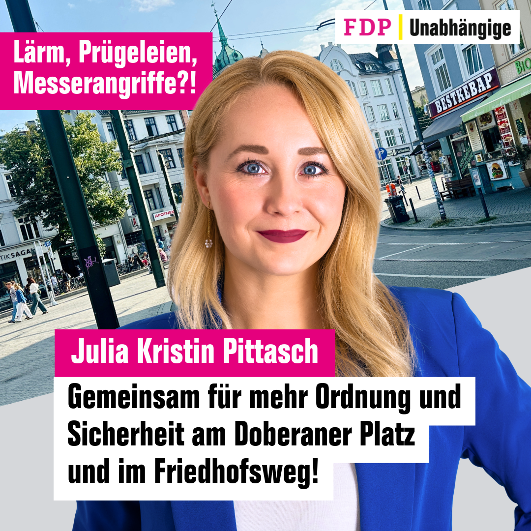 Gemeinsam für mehr Sicherheit und Ordnung am Doberaner Platz