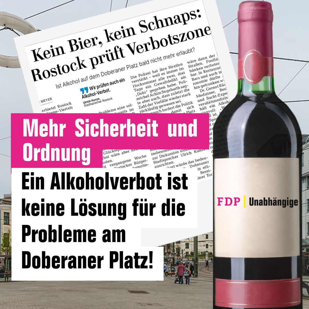 Alkoholverbot löst die Probleme nicht