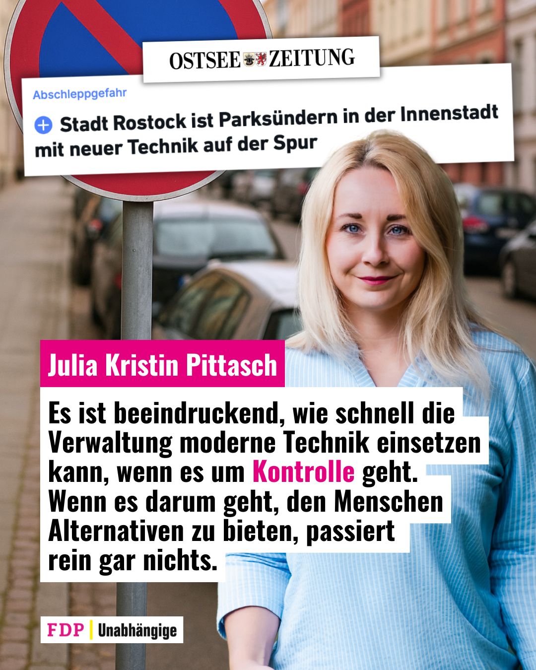 Neue Parksensoren –Technische Höchstleistungen, allerdings nur bei Verboten und KOntrollen!